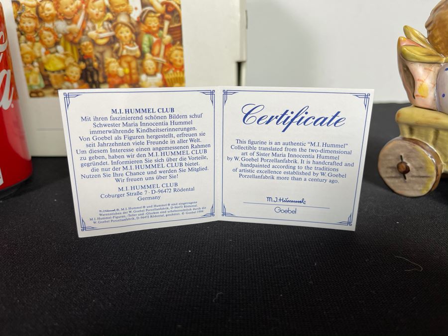First Issue Hummel Figurine 'I'm Carefree' #633 4.75H With Original Box [Photo 8]