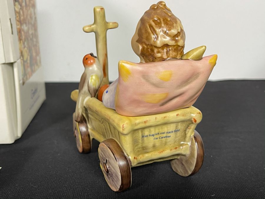 First Issue Hummel Figurine 'I'm Carefree' #633 4.75H With Original Box [Photo 5]