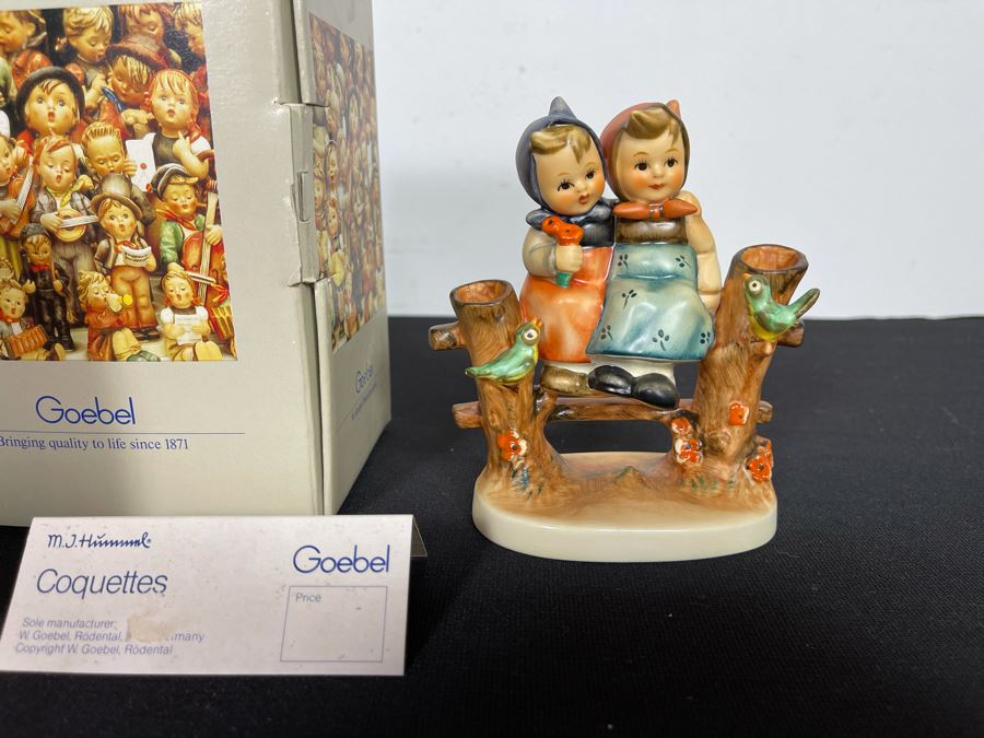 Hummel Figurine 'Coquettes' #179 5H With Original Box [Photo 2]