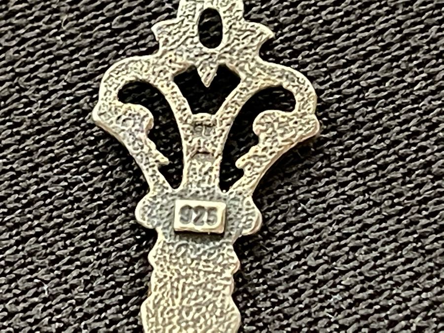 Sterling Silver Flatware And Sterling Silver Scissor Fork Tongs 245g Total Weight Of Sterling [Photo 14]