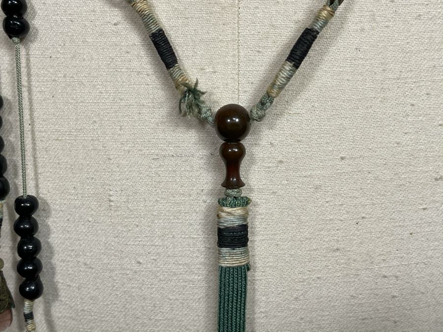 Antique Chinese Mandarin Court Necklace 32'L [Photo 12]