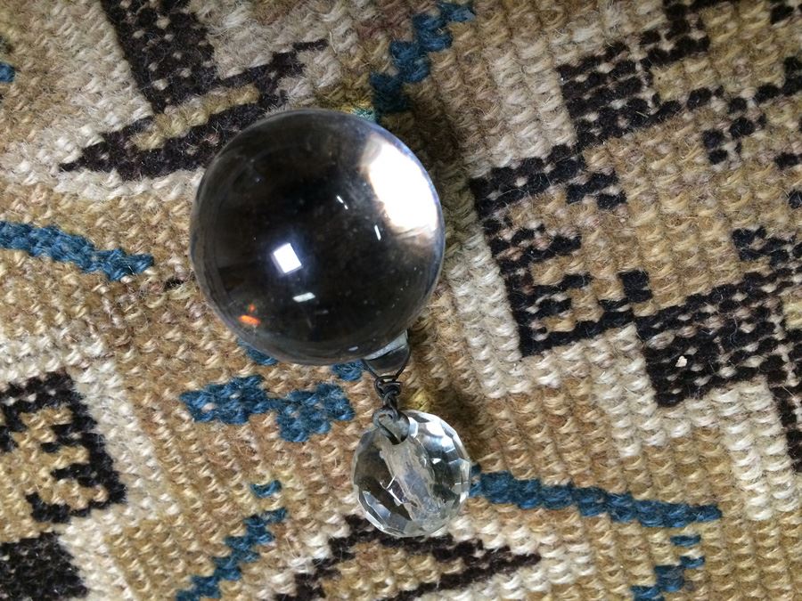 Stunning Vintage Gilded Crystal Chandelier [Photo 15]