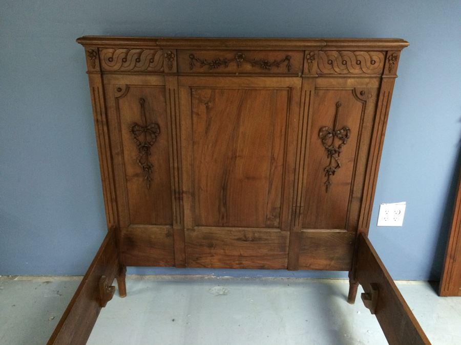 Twin Headboard and Footboard with Rails [Photo 6]