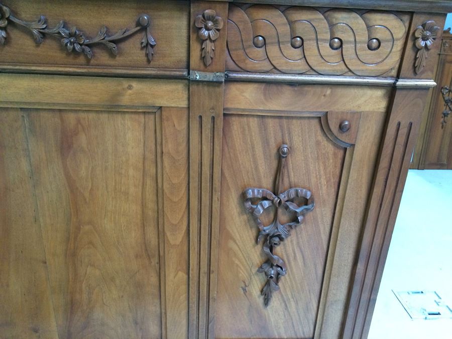 Twin Headboard and Footboard with Rails [Photo 4]