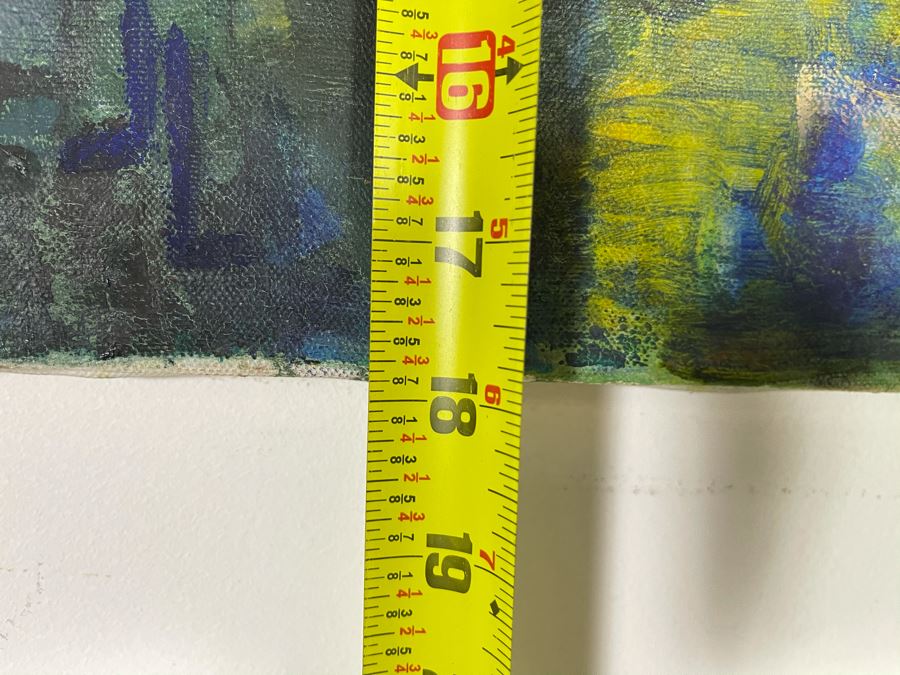 Original Joan Lohrey Oil Landscape Painting On Canvas 24 X 18 Retailed For $250 [Photo 9]