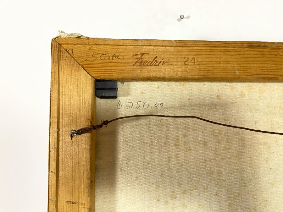 Original Joan Lohrey Oil Landscape Painting On Canvas 24 X 18 Retailed For $250 [Photo 10]