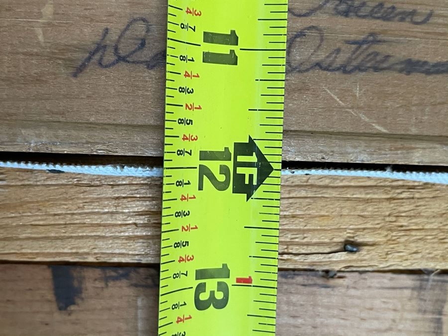 Original Dori Osterman (Pasadena) Framed Painting Titled 'Green Hills' 1972 16 X 12 [Photo 17]