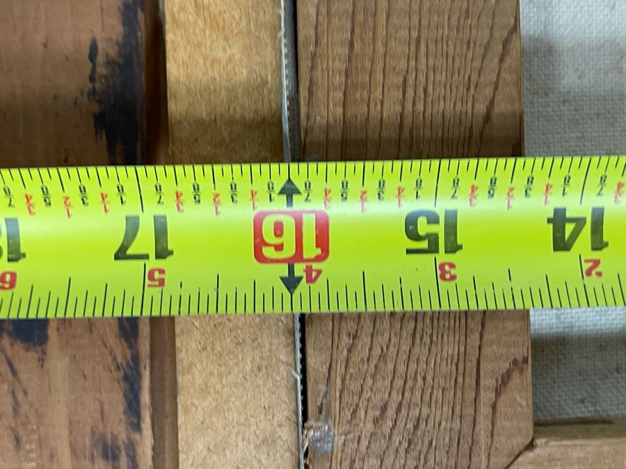 Original Dori Osterman (Pasadena) Framed Painting Titled 'Green Hills' 1972 16 X 12 [Photo 16]