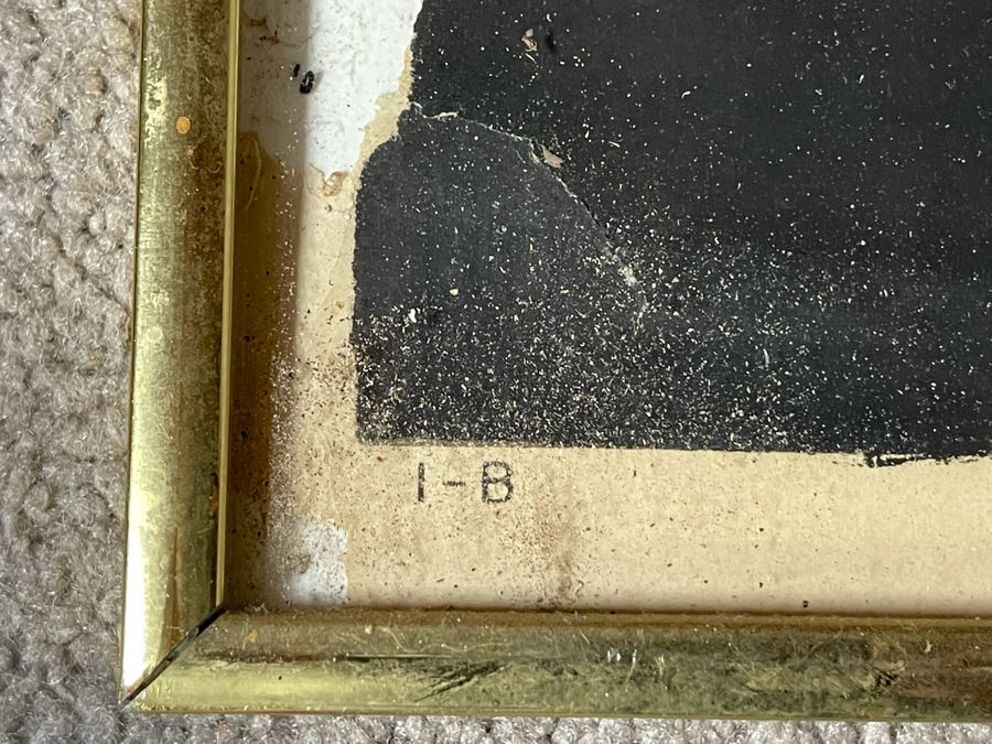 Antique 1918 Original World War I Framed Poster: 'Must Children Die And Mothers Plead In Vain?' Buy More Liberty Bonds The Sackett & Wilhelms Corp NY 1-B 30 X 40 [Photo 9]