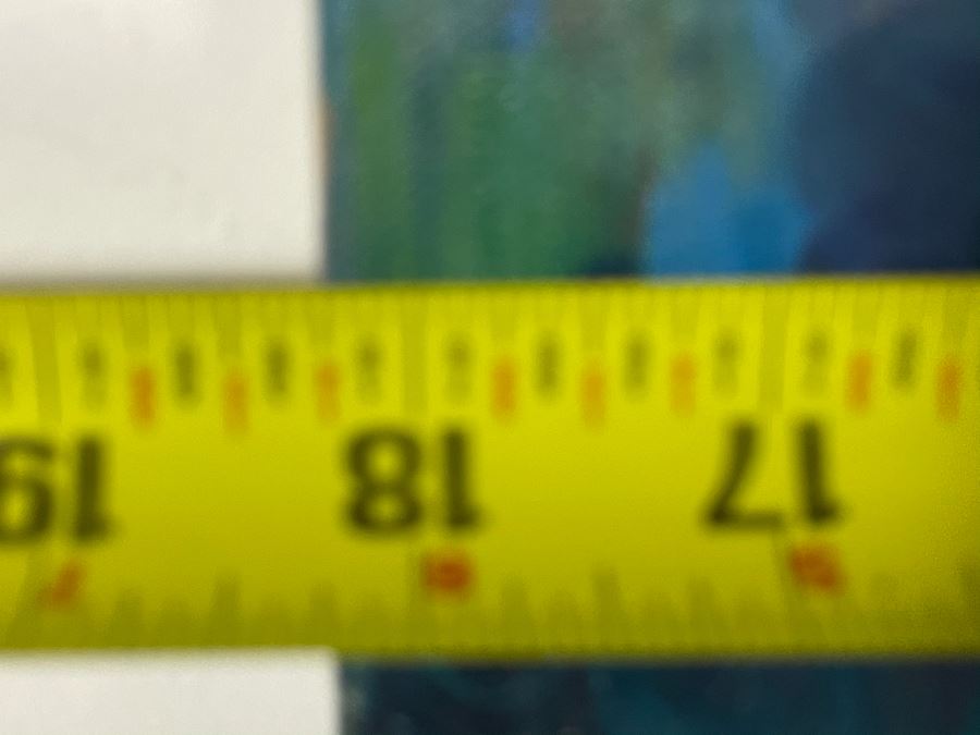 Original Joan Lohrey Abstract Expressionist Landscape Oil Painting On Canvas 18 X 24 [Photo 8]