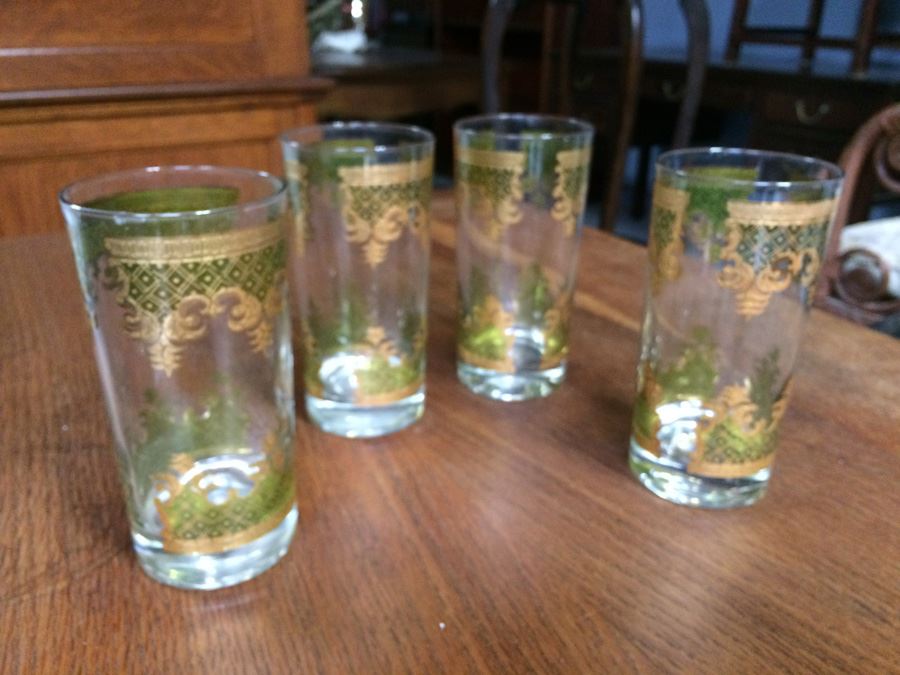 Set of (4) Georges Briard Mid-Century Highball Glasses [Photo 1]
