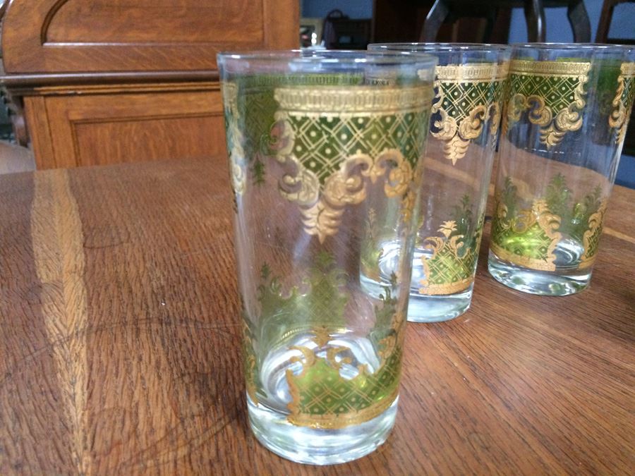 Set of (4) Georges Briard Mid-Century Highball Glasses [Photo 2]