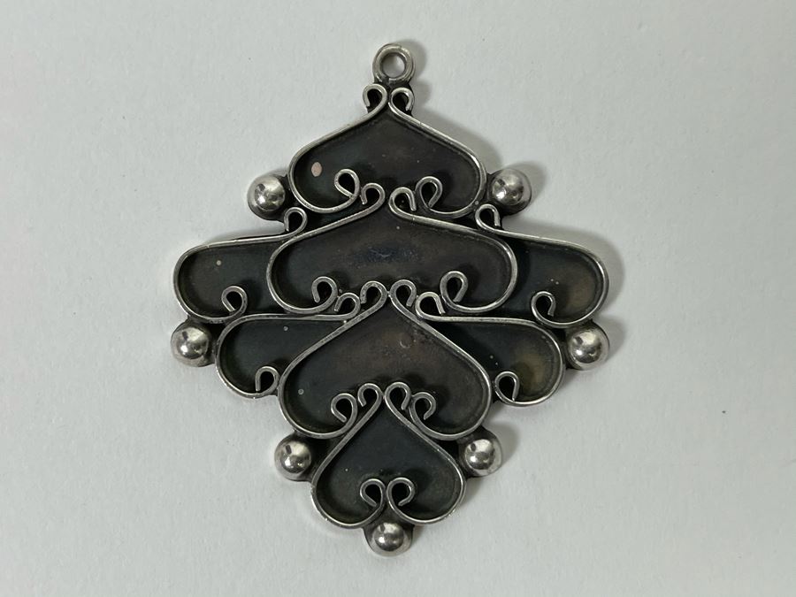 Sterling Silver Pendant 1.75L 7.1g [Photo 2]