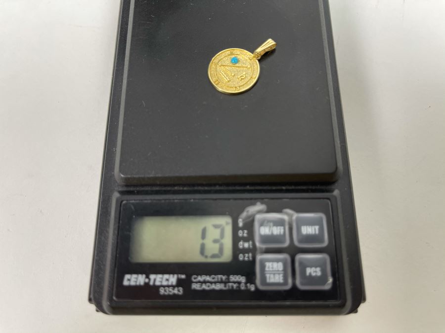 14K Gold Pendant 1.3g [Photo 4]