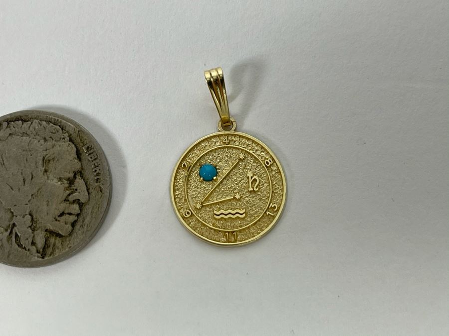 14K Gold Pendant 1.3g [Photo 2]