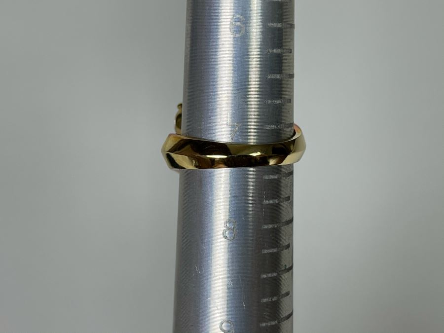 Sterling Silver CZ Ring Size 7.25 6.7g [Photo 8]