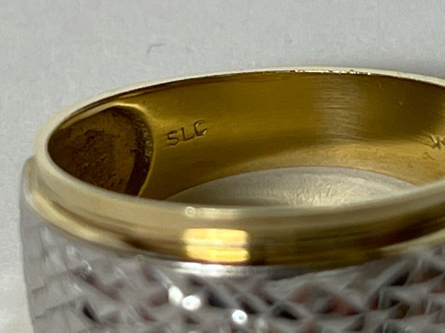 14K Gold Ring Size 8 2.9g [Photo 9]