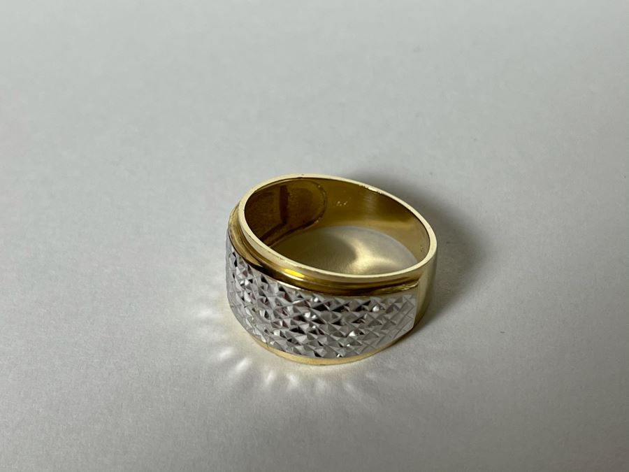 14K Gold Ring Size 8 2.9g [Photo 7]