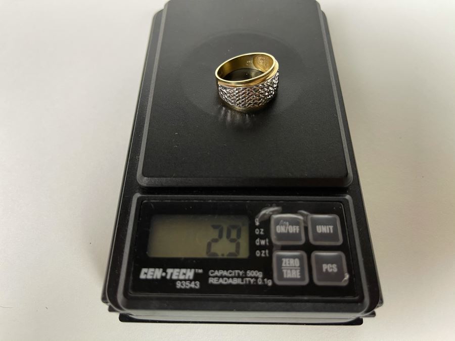 14K Gold Ring Size 8 2.9g [Photo 10]