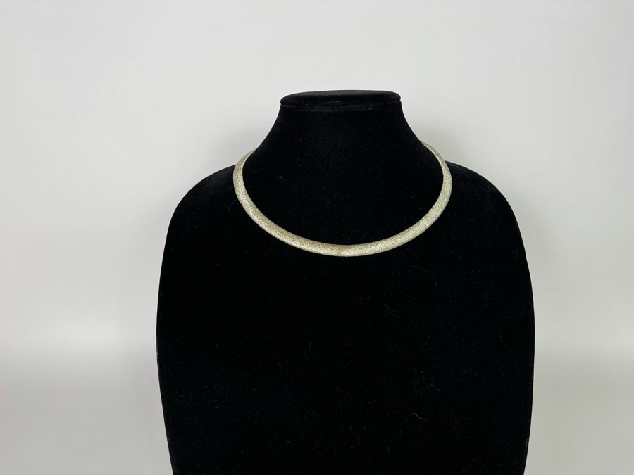 Sterling Silver Italian Milor Necklace 6R 22.1g [Photo 4]