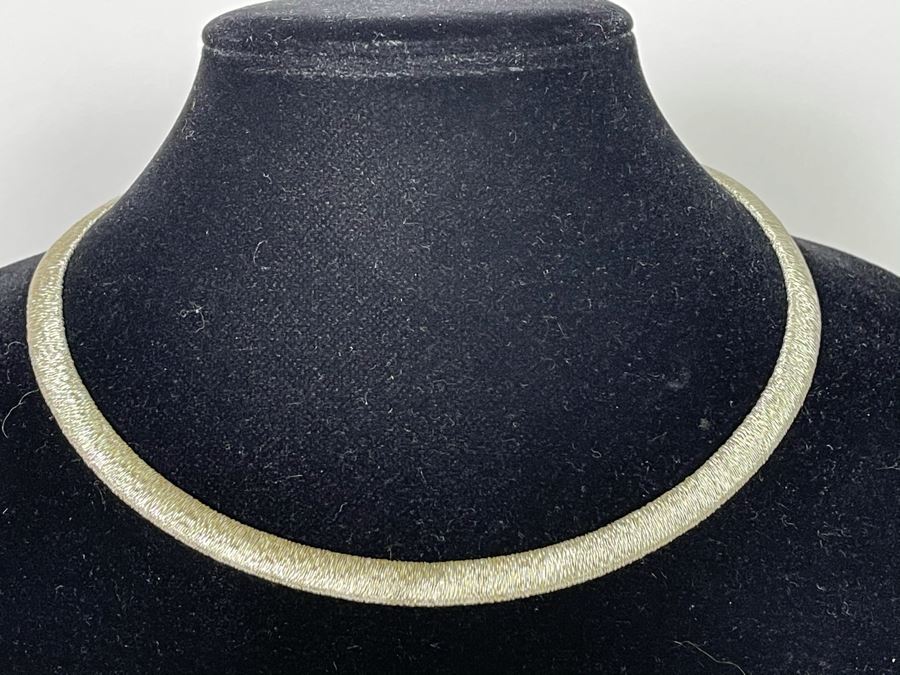 Sterling Silver Italian Milor Necklace 6R 22.1g [Photo 5]