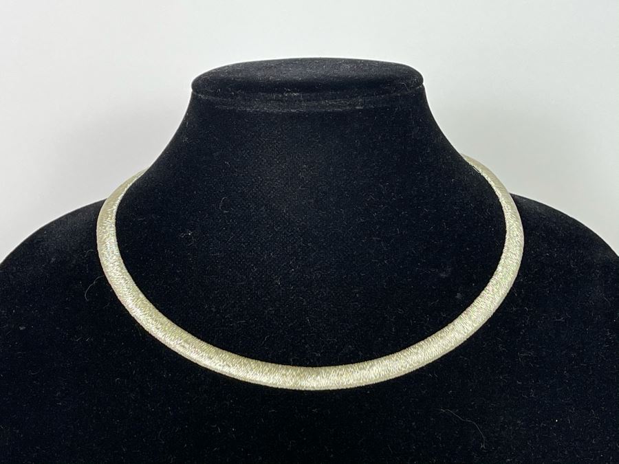 Sterling Silver Italian Milor Necklace 6R 22.1g [Photo 2]