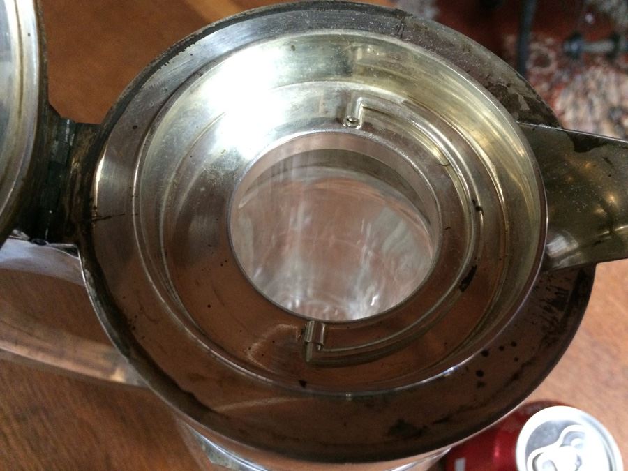 Magnificent H.J. Wilm Berlin Germany 800 Silver Glass Crystal Pitcher with Center Cyclinder [Photo 11]