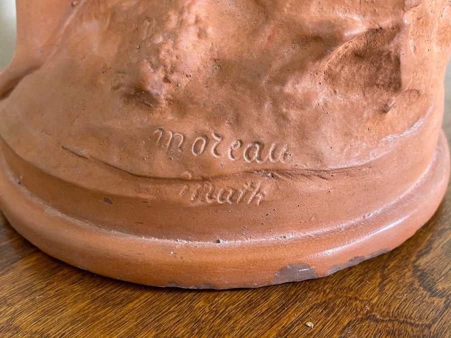 Mathurin Moreau (1822-1912) Terracotta Sculpture 'Spring' [Photo 11]