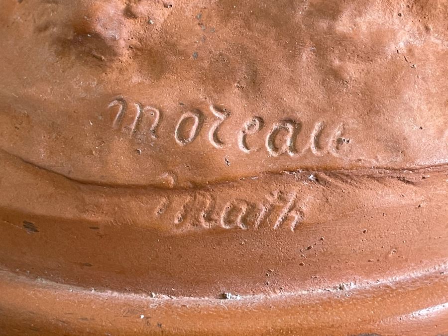 Mathurin Moreau (1822-1912) Terracotta Sculpture 'Spring' [Photo 10]