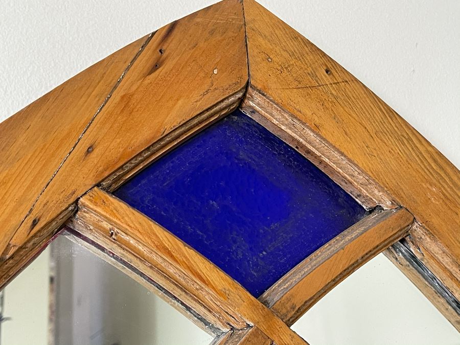 Antique Pine Wall Mirror 33W X 51H [Photo 2]