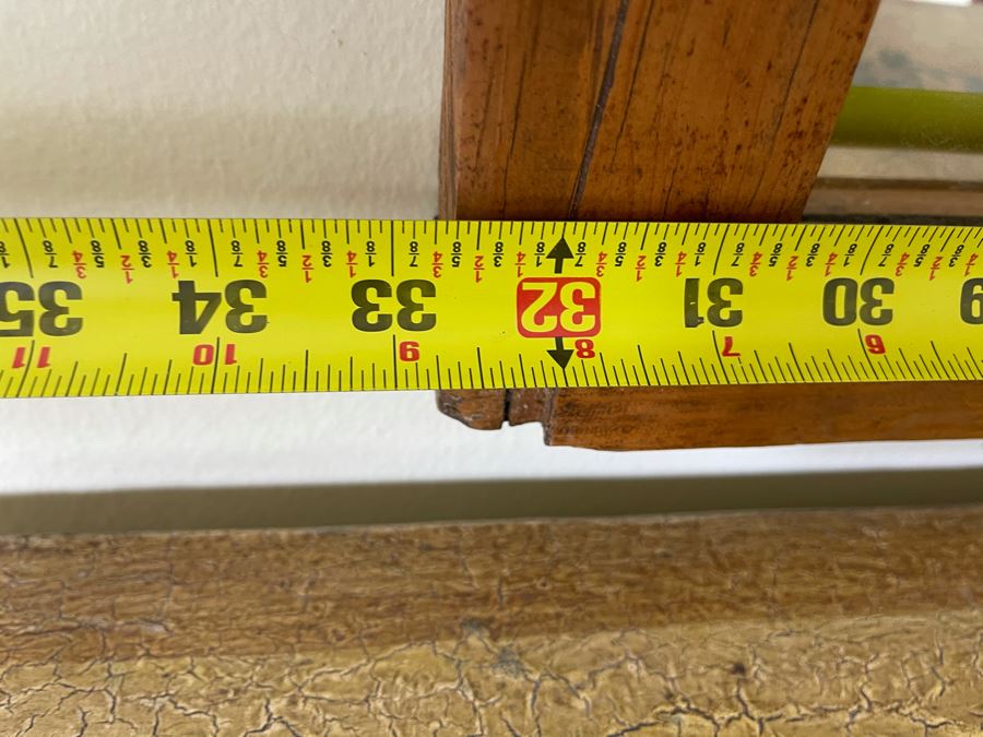 Antique Pine Wall Mirror 33W X 51H [Photo 7]