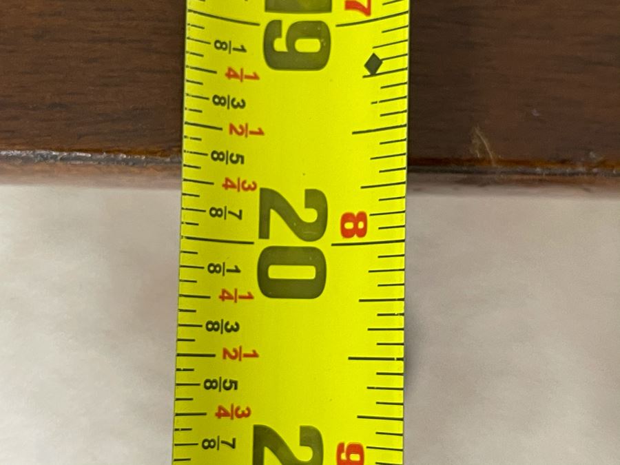 Antique Tilt Top Pedestal Table With Inlaid Shell Design (One Foot Has Been Repaired But Still Needs Attention) 26W X 19.5D X 28.5H [Photo 20]