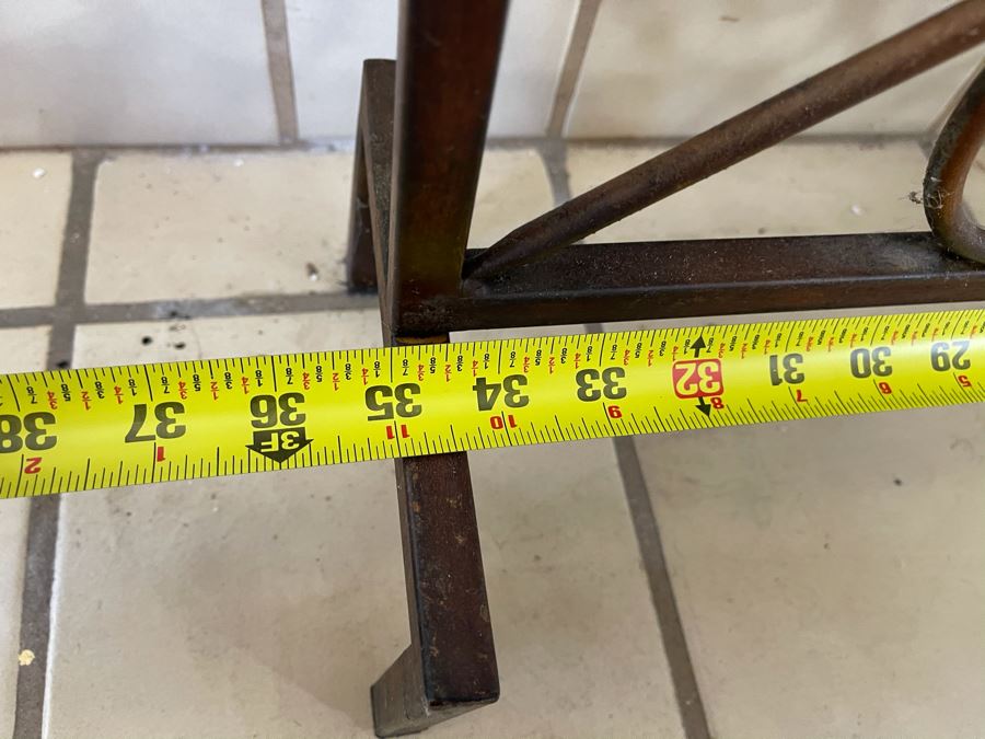 Contemporary Metal Fireplace Screen 35W [Photo 4]