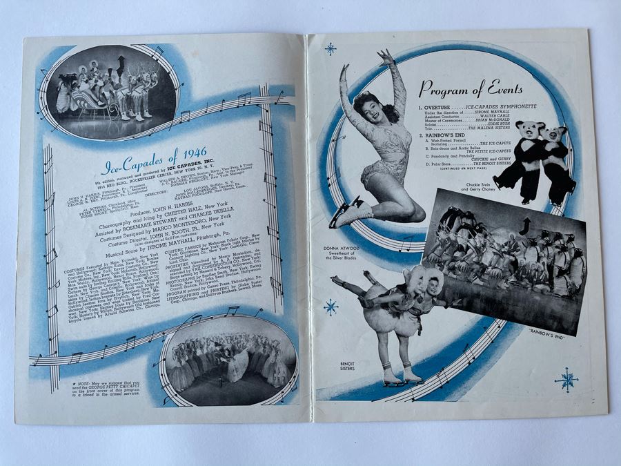 Vintage 1946 & 1947 Ice-Capades Ice Skating Programs [Photo 6]