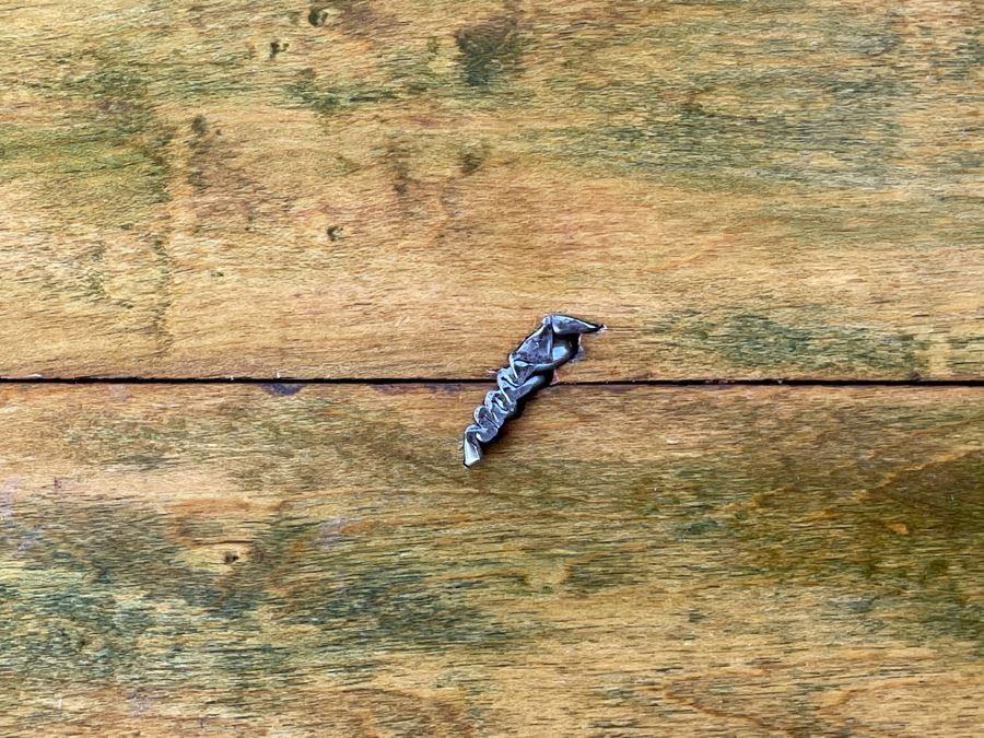 Antique Carved Wooden European Trunk Chest 'Welcome The Coming, Speed The Parting Gvest' 42W X 18D X 17H [Photo 26]