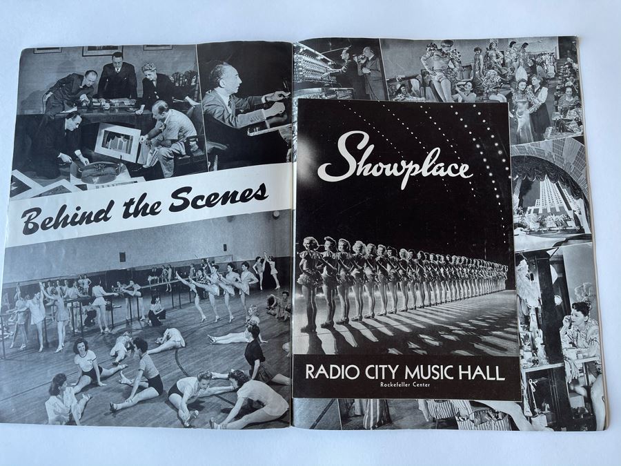 Vintage 1947 Radio City Music Hall Pictorial Program Rockettes Ballet [Photo 6]
