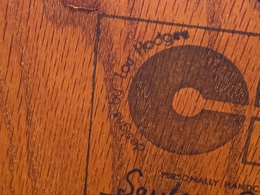 Lou Hodges For California Design Group Vintage 1977 Stained Oak 3-Piece Bookcase Wall Unit Cabinet 94W X 18D X 77H [Photo 13]