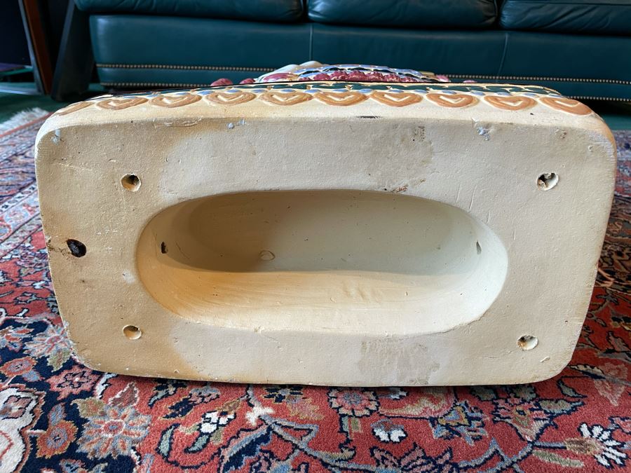 Pair Of Vintage Elephant Garden Stools 20W X 9D X 23H [Photo 10]