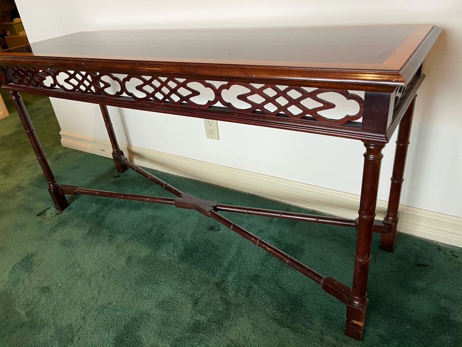 Thomasville Console Table 54W X 17D X 27H [Photo 6]