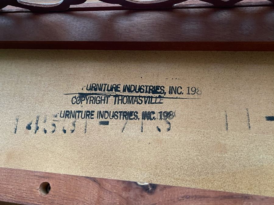 Thomasville Console Table 54W X 17D X 27H [Photo 9]