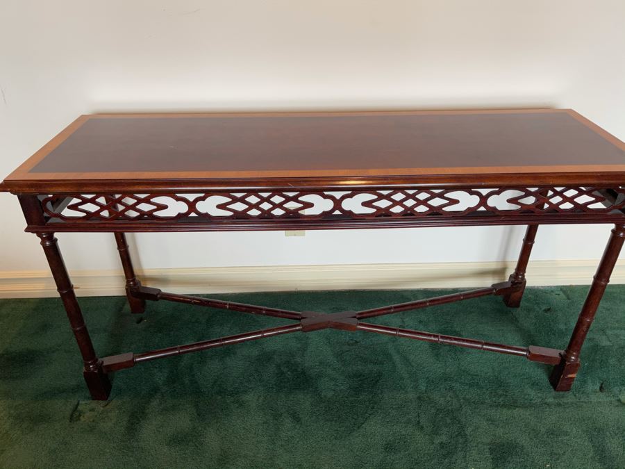 Thomasville Console Table 54W X 17D X 27H [Photo 3]