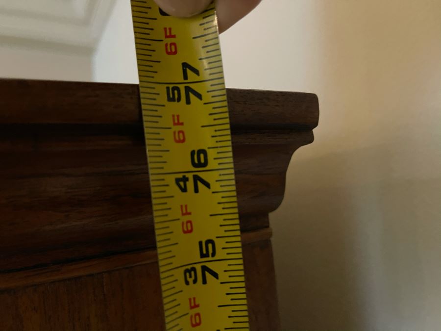 Vintage Wooden Secretary Desk 36W X 19D X 77H [Photo 11]