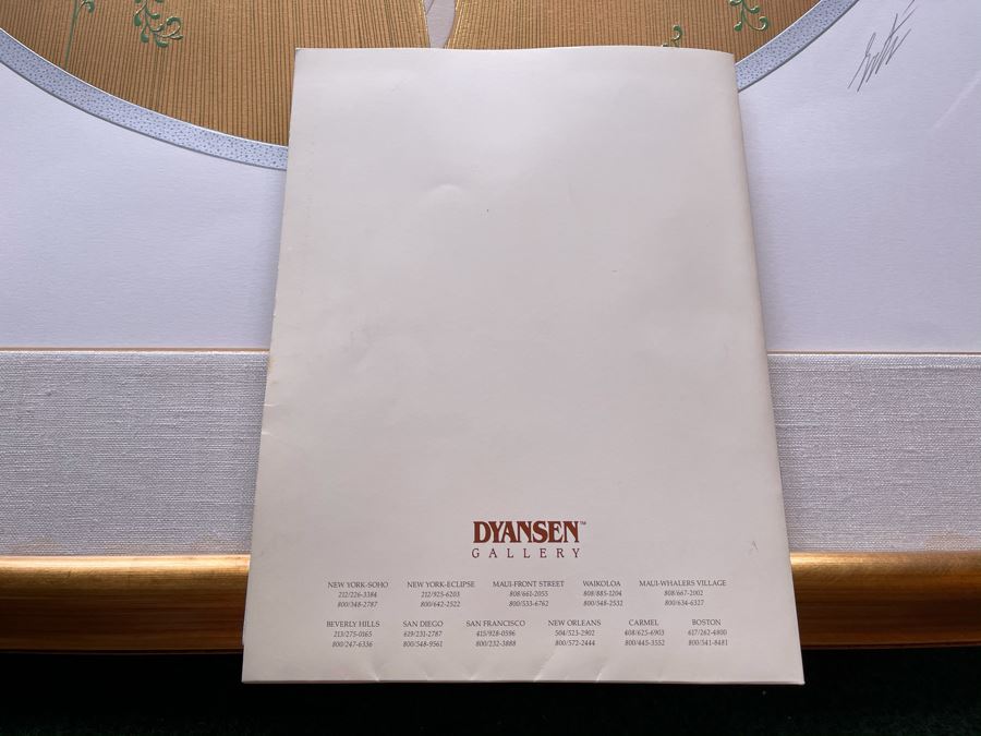 Erte Hand Signed Limited Edition Serigraph Nicely Framed 170 Of 300 (Romain de Tirtoff) 1987 34.5 X 22.5 [Photo 17]