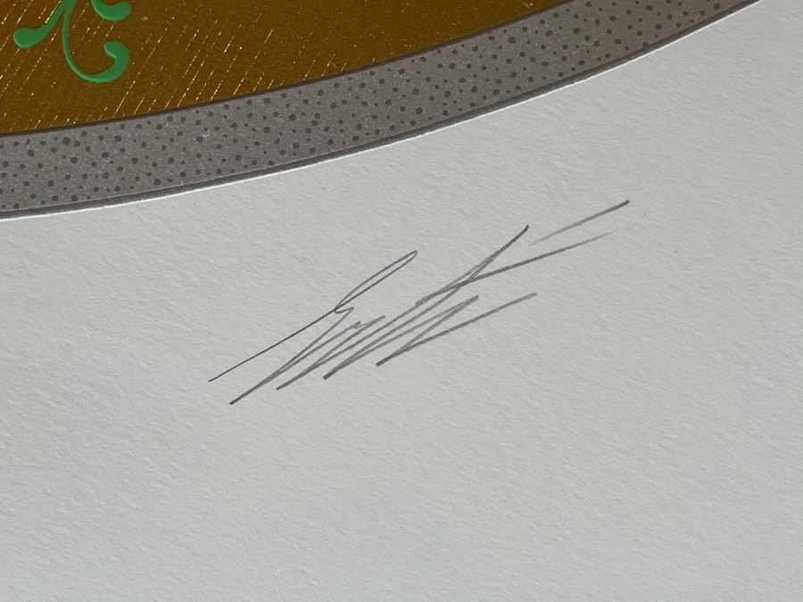 Erte Hand Signed Limited Edition Serigraph Nicely Framed 170 Of 300 (Romain de Tirtoff) 1987 34.5 X 22.5 [Photo 9]