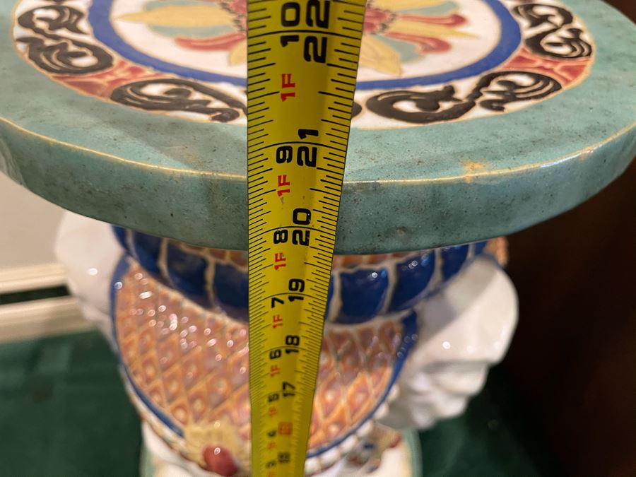 Elephant Side Table Garden Stool 13R X 20.5H [Photo 10]