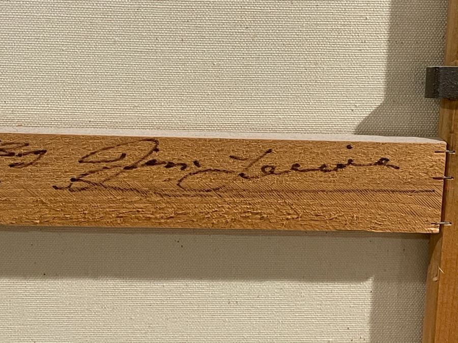 Original Jim Lewis Ocean Seascape Painting Framed 24 X 30 [Photo 14]