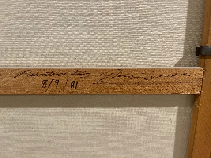 Original Jim Lewis Ocean Seascape Painting Framed 24 X 30 [Photo 12]