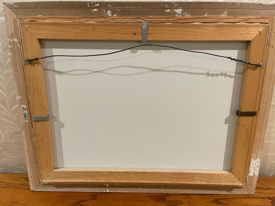 Original Jim Lewis Ocean Seascape Painting Framed  24 X 18 [Photo 8]