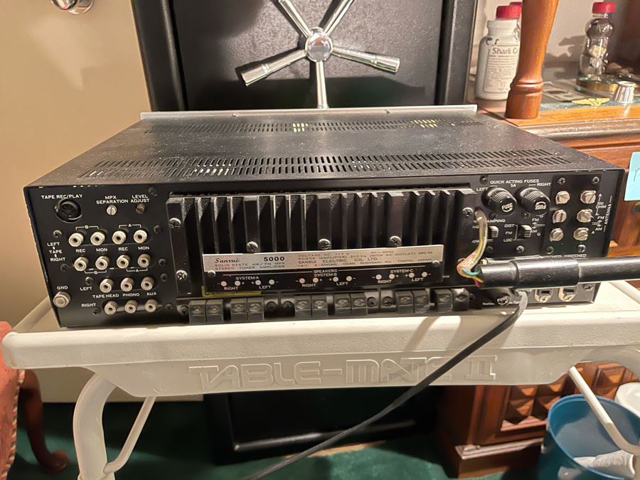 Vintage Sansui 5000 Solid State AM/FM MPX Stereo Tuner Amplifier Tokyo, Japan [Photo 8]