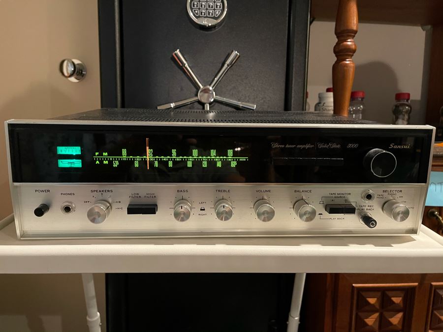 Vintage Sansui 5000 Solid State AM/FM MPX Stereo Tuner Amplifier Tokyo, Japan [Photo 3]
